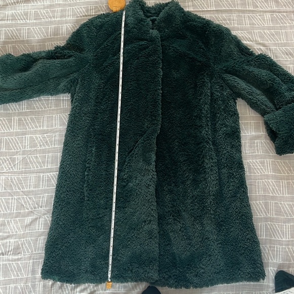 Kenneth Cole Fuzzy Coat - Picture 6 of 7